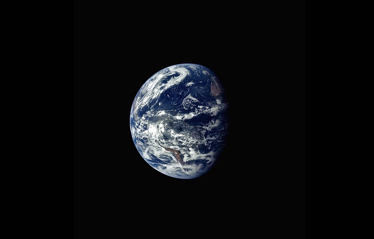 Earth Seen rrom Space
