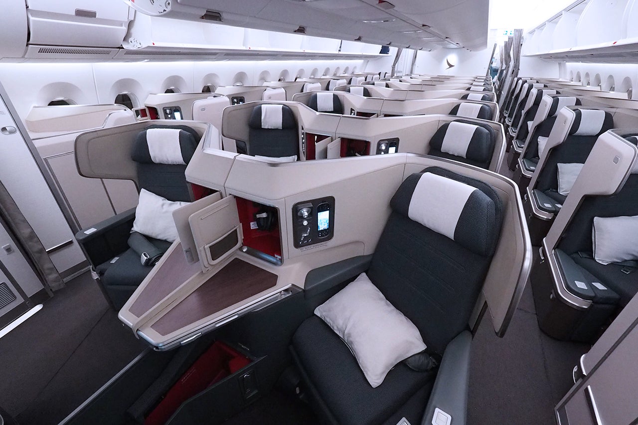 Cathay Pacific A350 Business Class review