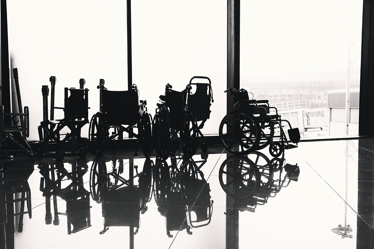 wheelchair disabled airport