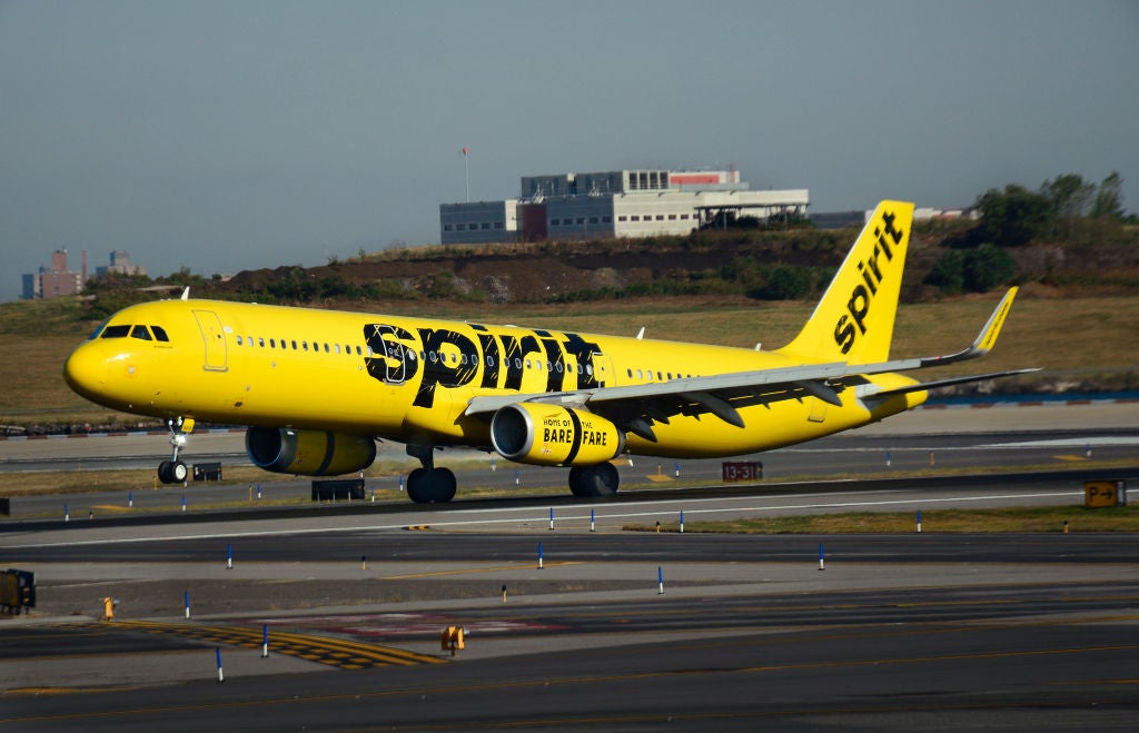 Spirit Airlines plane