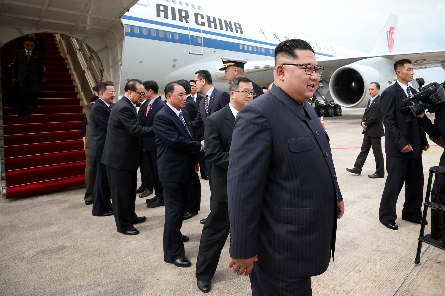 North Korean Leader Kim Jong-un Arrives In Singapore Ahead Of The U.S.-DPRK Summit