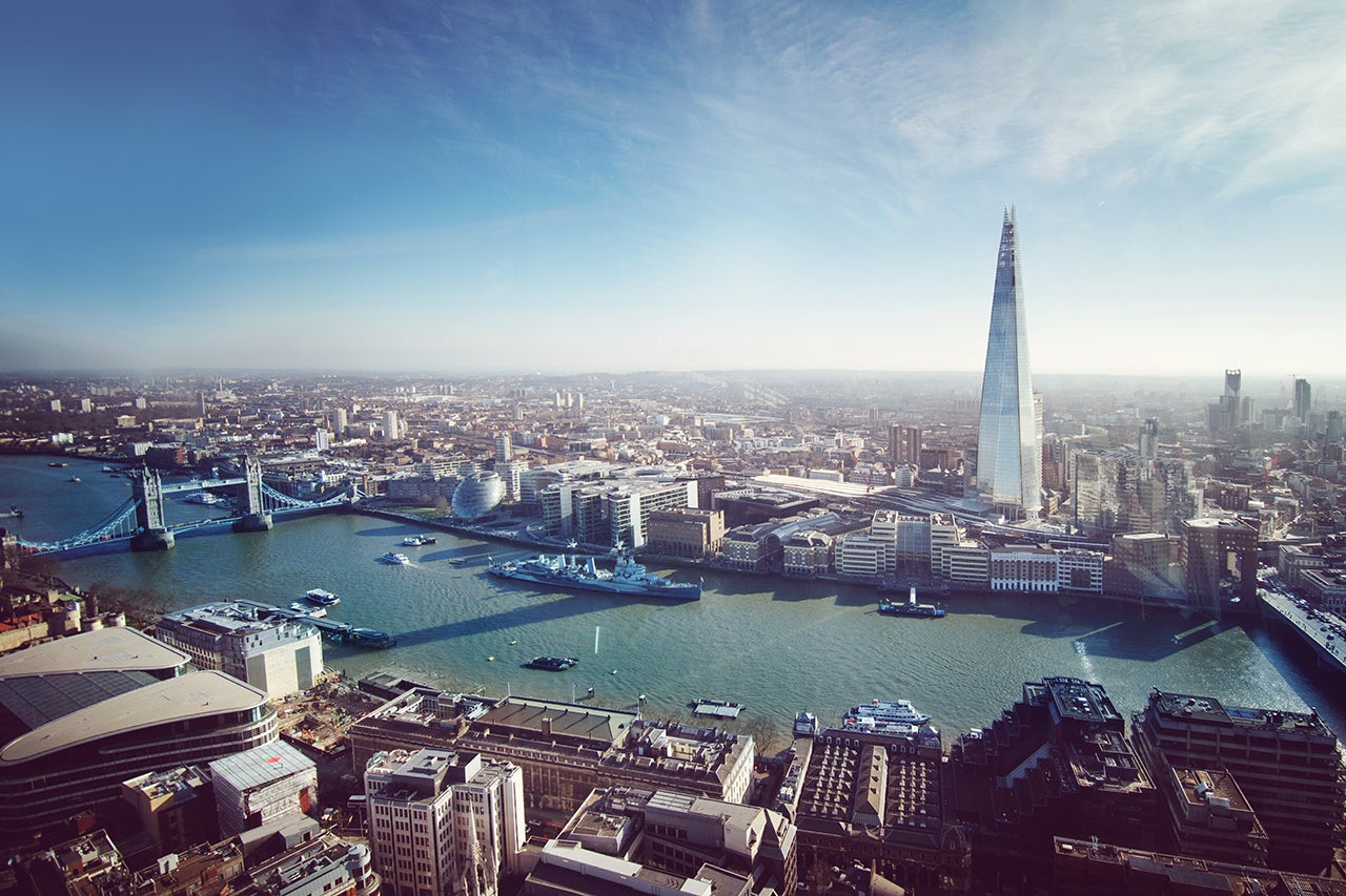 Aerial View of London