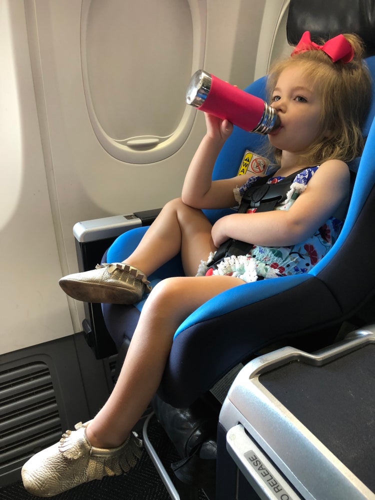 Airline Forces Mom to Fly With Car Seat in Unsafe Position The Points Guy