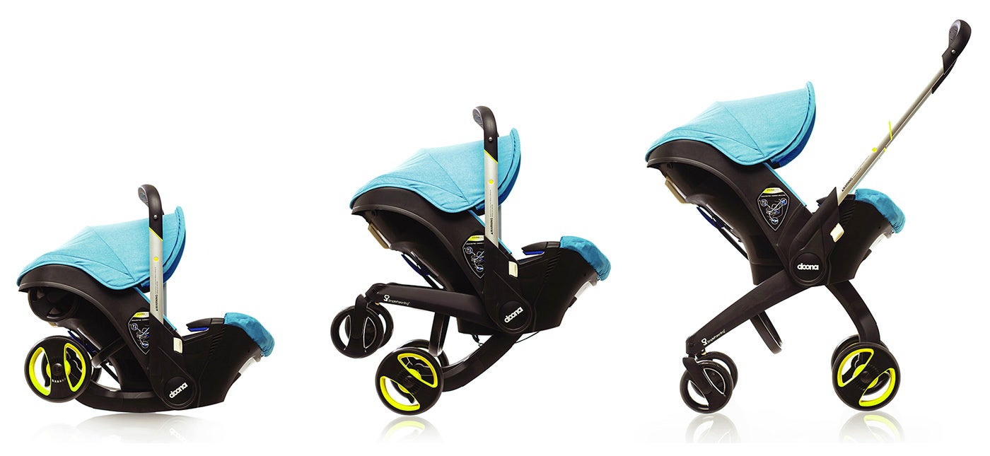 convertible car seat into stroller