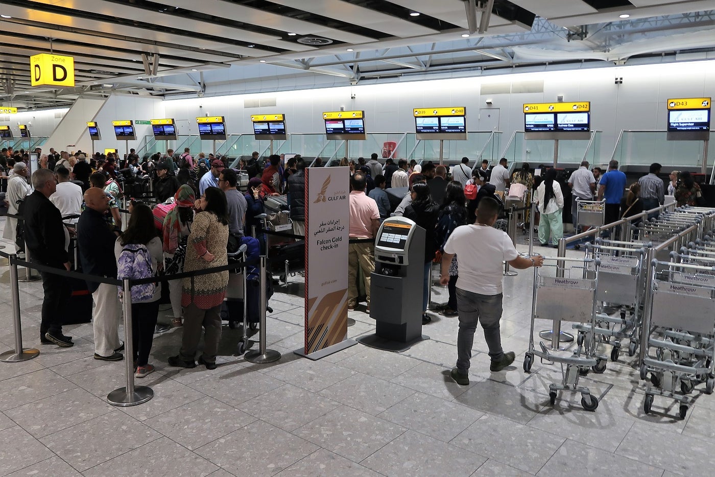Review Gulf Air (7879) Business Class From LHR to Bahrain