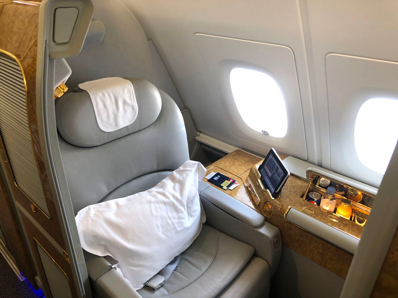 emirates first class travel