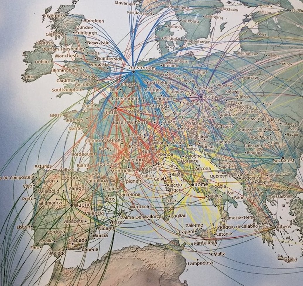 How Maps Show the Evolution of Airlines - The Points Guy