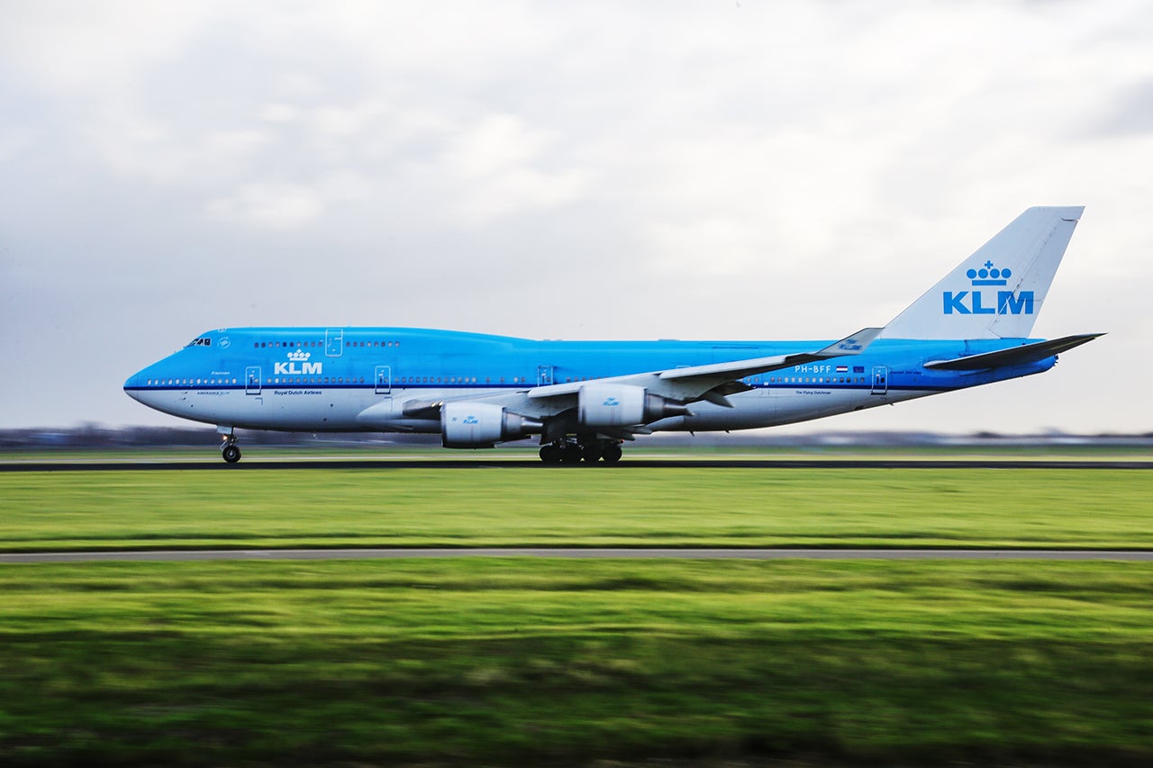 KLM Jumbo Jet Boeing 747