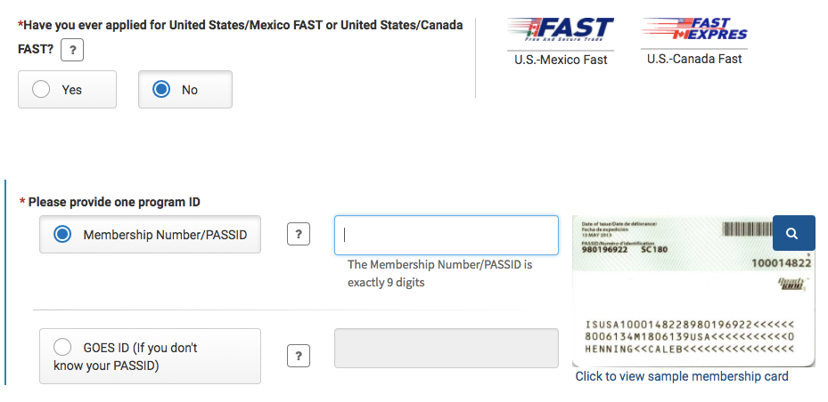 How To Update A Global Entry Account With Login Gov The Points Guy   PASSID Global Entry Login  