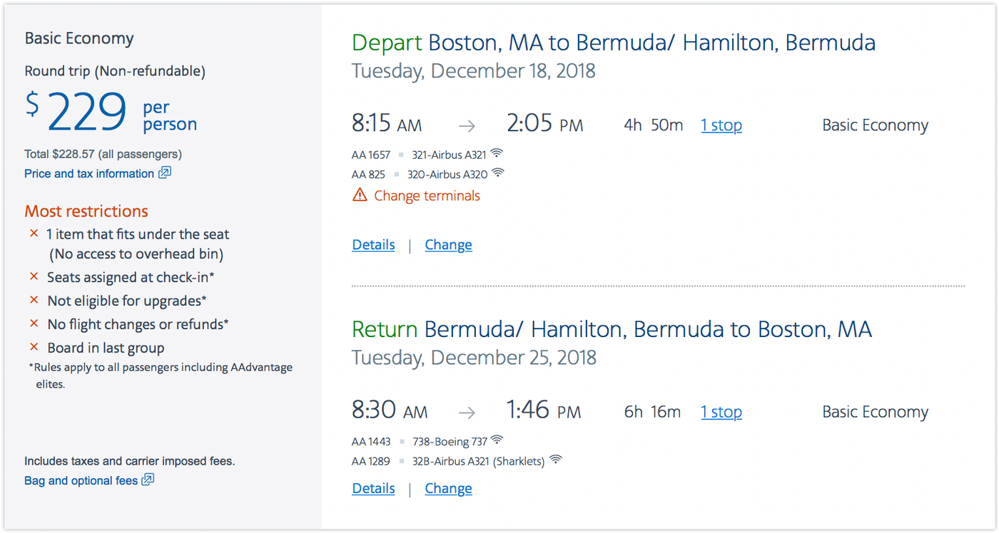 Deal Alert Flights to Bermuda From 57 OneWay, or 12,000 Miles RoundTrip