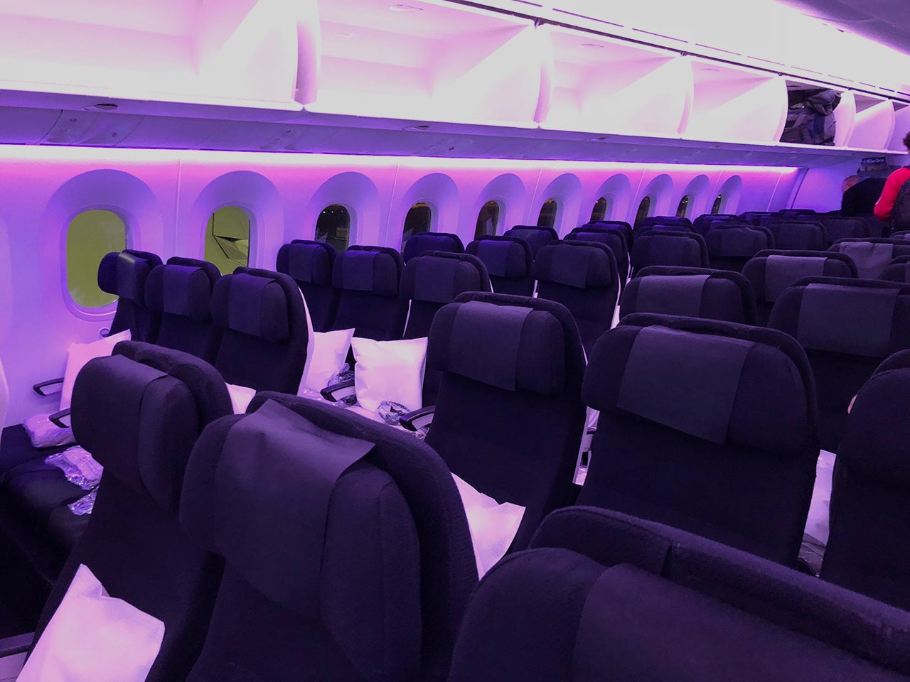 Business lite Review of Air New Zealand's Skycouch The Points Guy