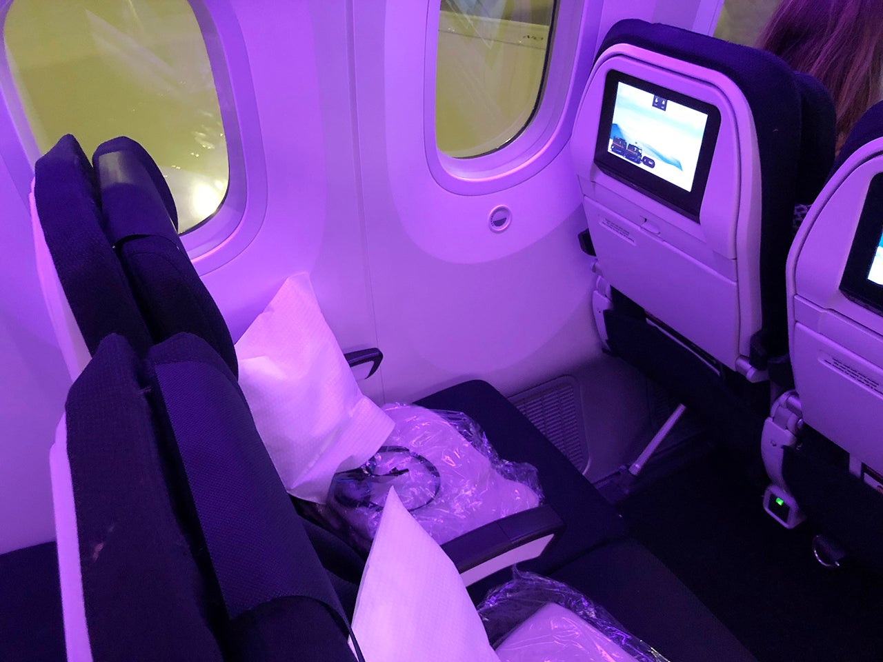 Business lite Review of Air New Zealand's Skycouch The Points Guy