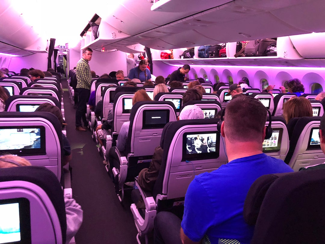Business lite Review of Air New Zealand's Skycouch The Points Guy