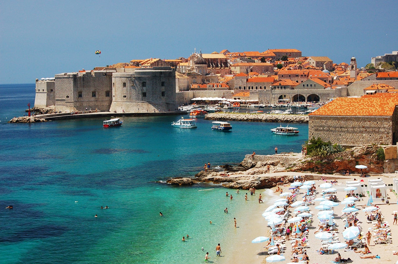 Dubrovnik Croatia harbor