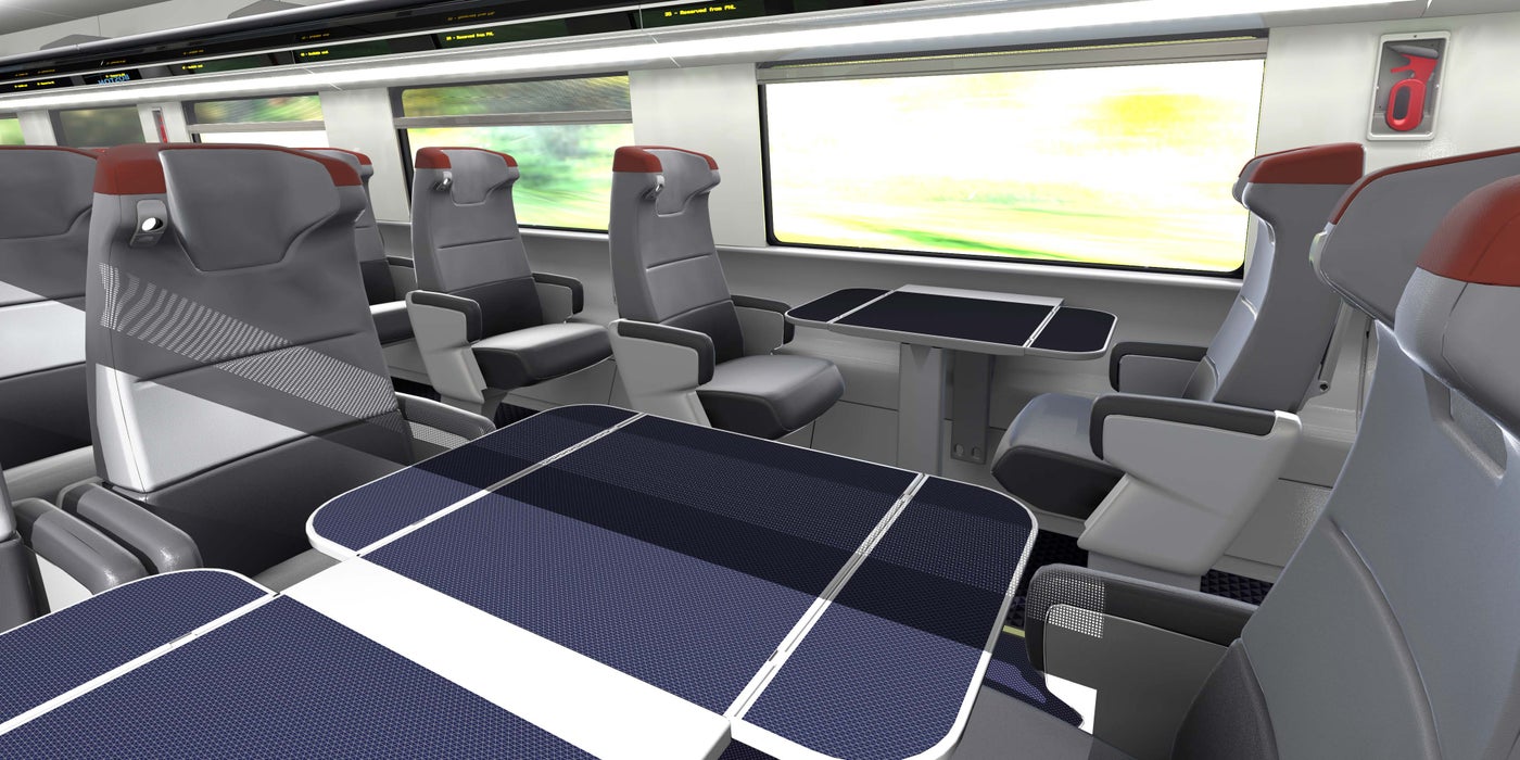 First Look at Amtrak's New Acela Business and First Class