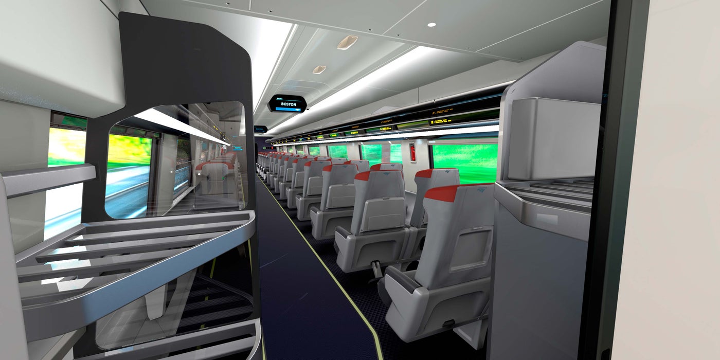 First Look At Amtrak S New Acela Business And First Class