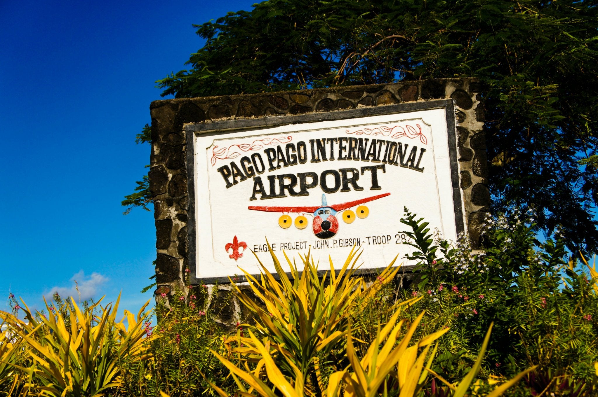 Pago Pago International Airport Sign - PPG