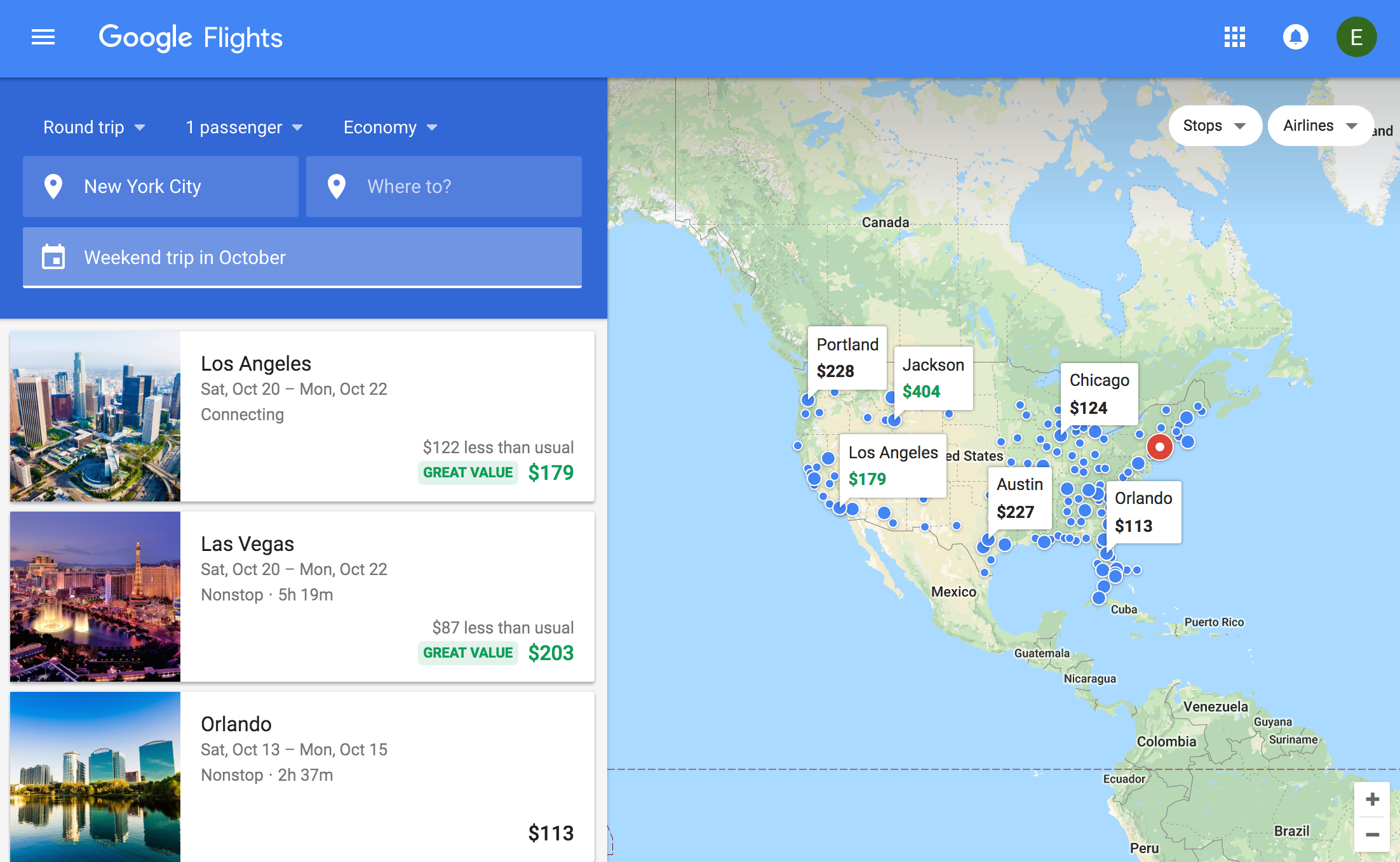 Google Flights Introduces 2 New Features to Help You Find the Cheapest