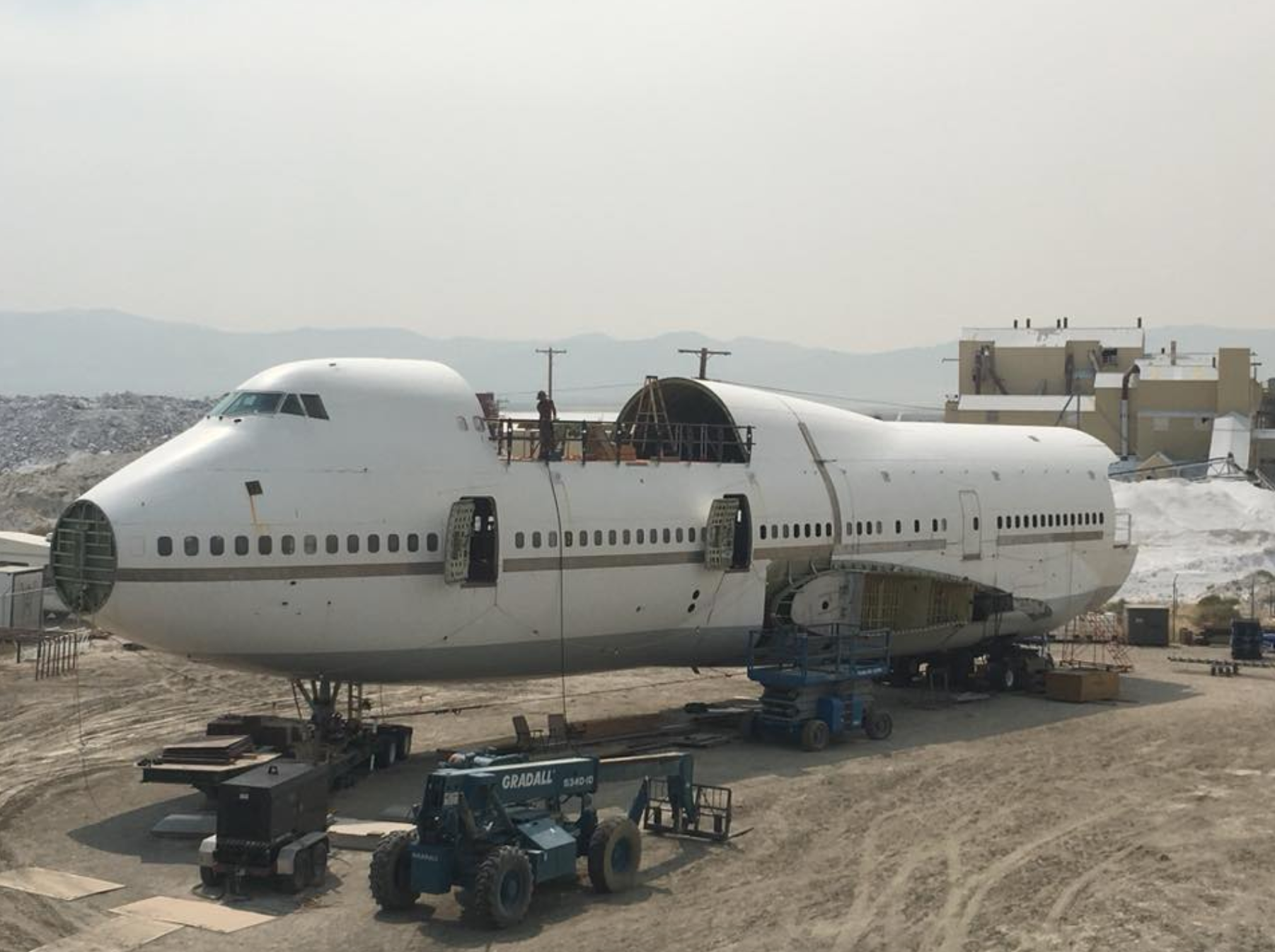 Burning Man 747
