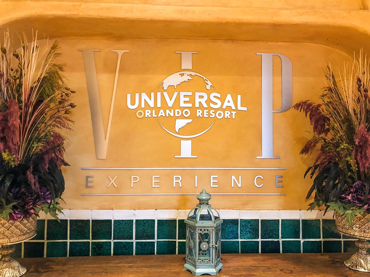 universal studios vip dining room