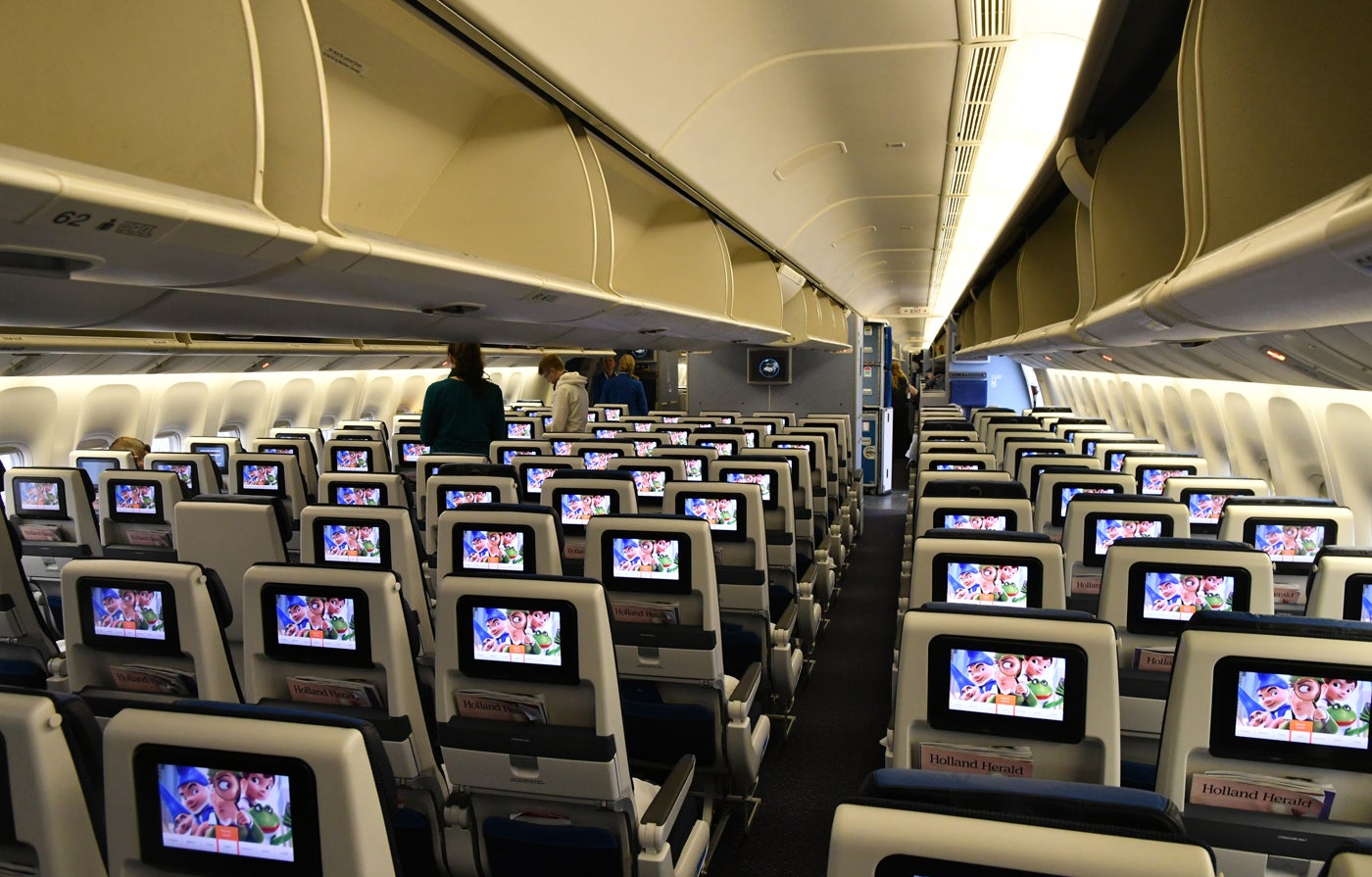 KLM Boeing 777-300ER economy class (Photo by Alberto Riva / TPG)