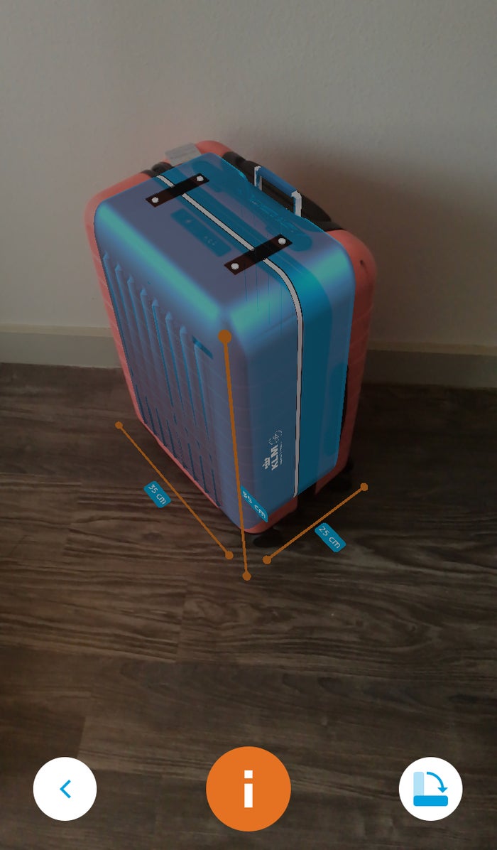 klm weight baggage