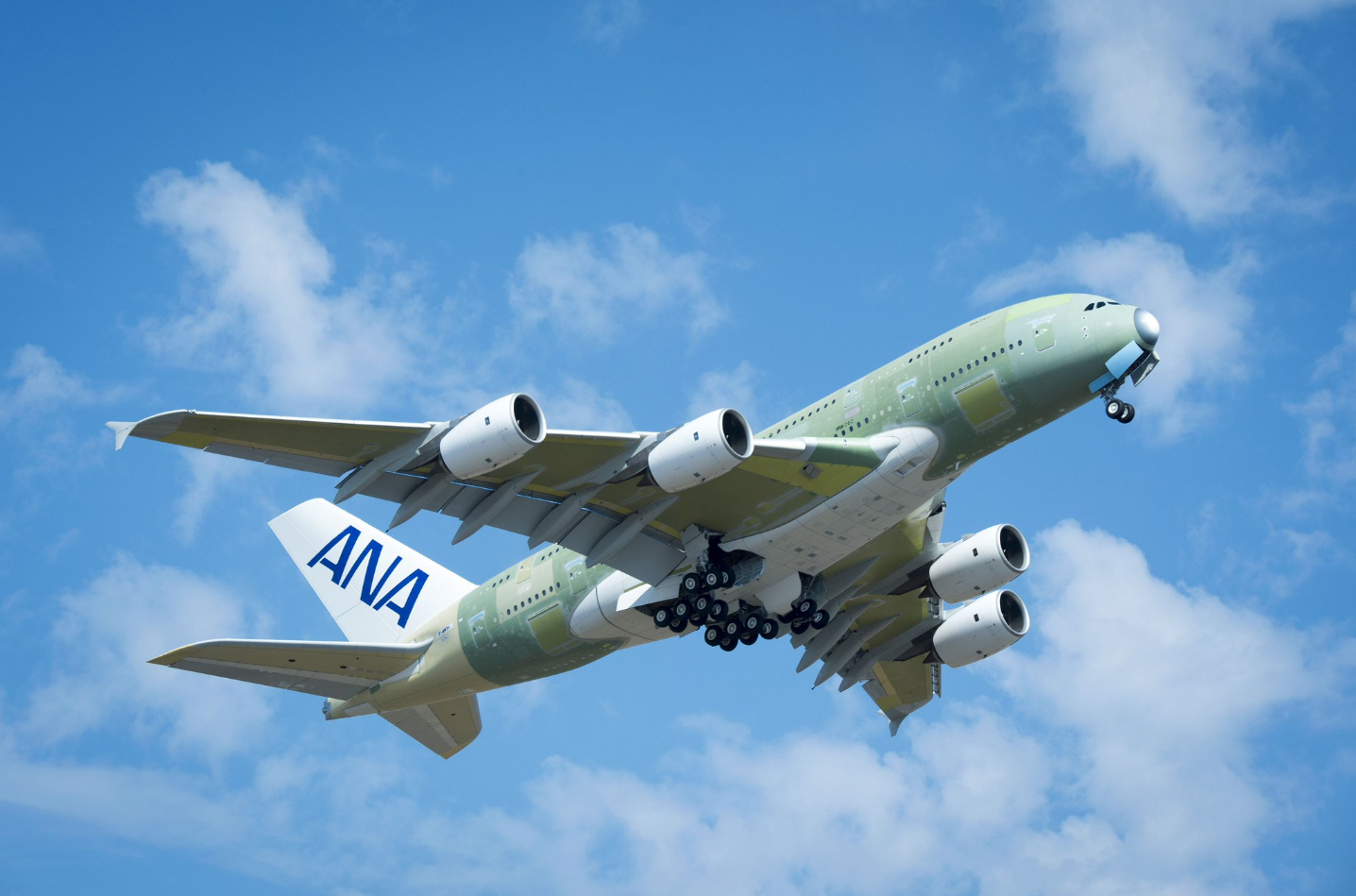 ANA-A380-FLying