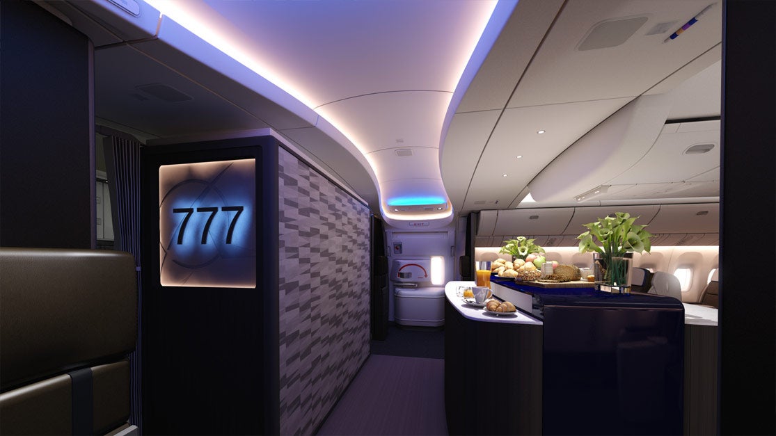 Lufthansa Boeing 777X Business Cabin - 6