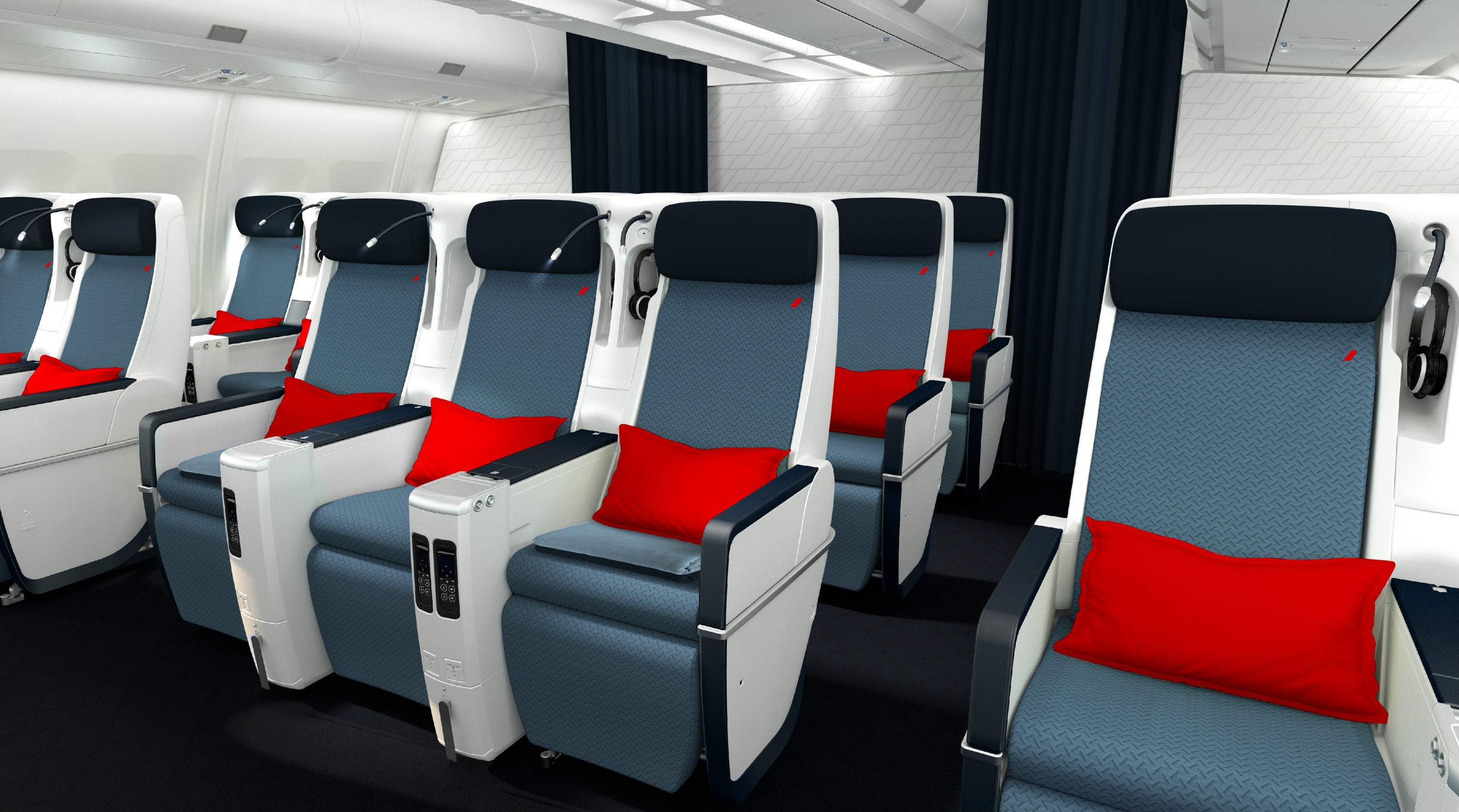 Air France Adds Design Flair To Airbus A330 Cabins The Points Guy