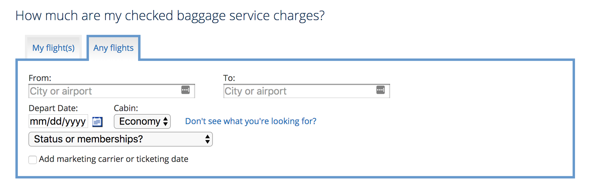 United Airlines baggage fees and how to avoid paying them The Points Guy
