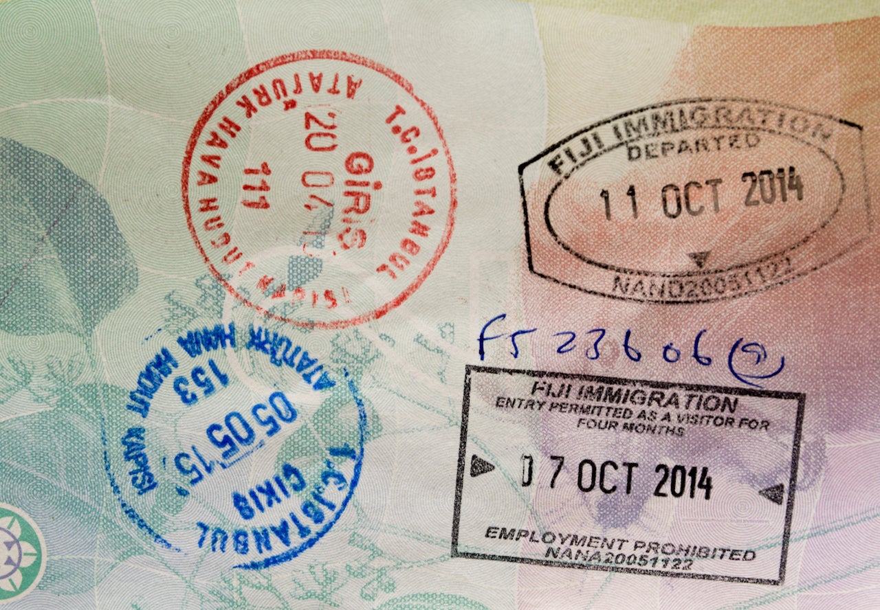 travel stamp passports