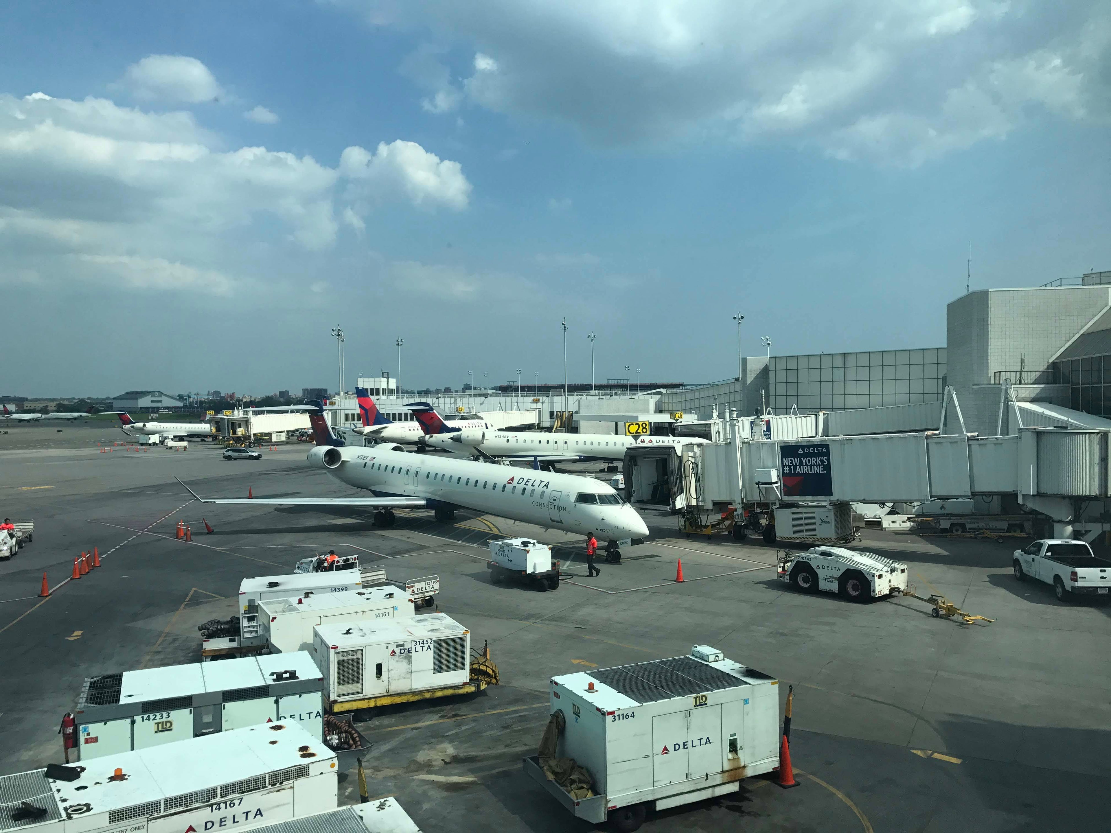 Delta Aircraft at LaGuardia Airport (LGA)