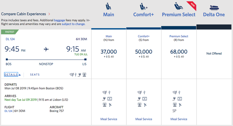 Deltas Best Planes For Transatlantic Premium Economy Class The