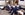 The staged photo showing the stranded Ryanair crew laying on the floor at Malga Airport in Spain (Image Courtesy of Jim Atkinson @Jimbaba on Twitter)