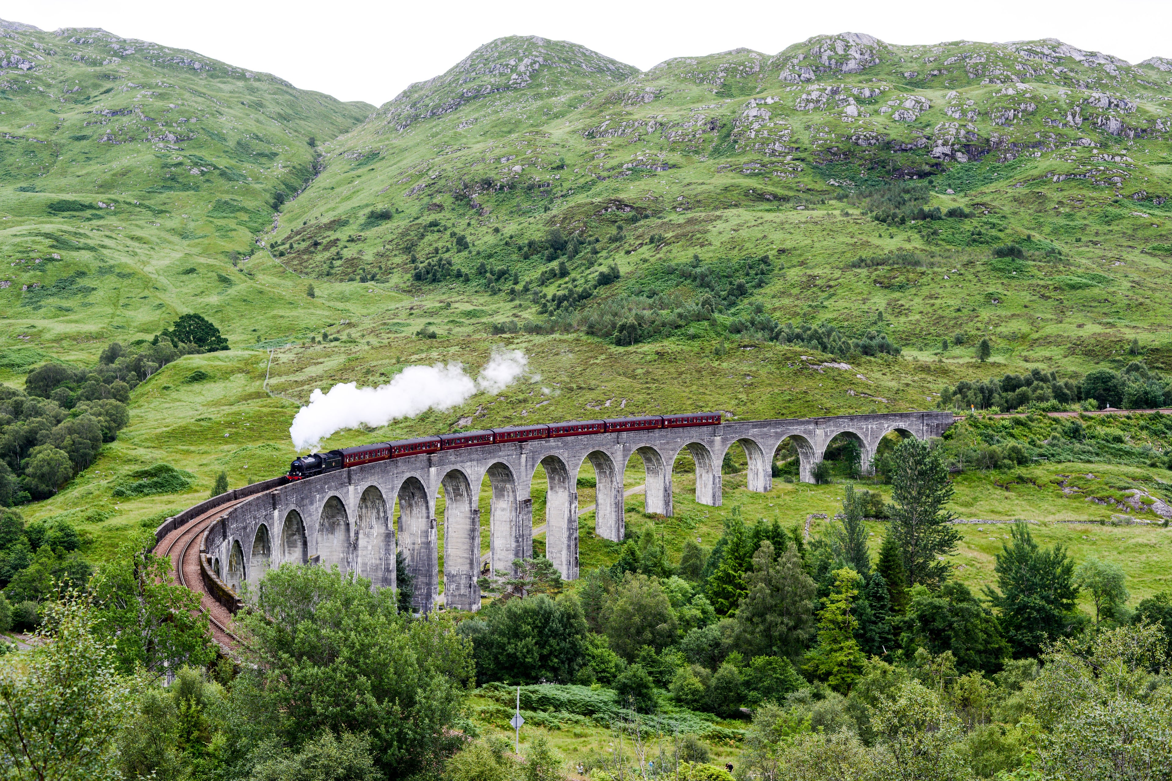 Harry Potter Train - Glenfinnan Scotland
