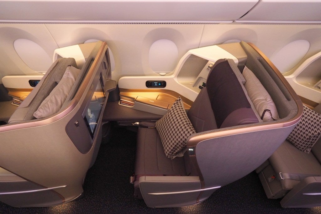 Singapore 21 A350-900ULR Business Class Review