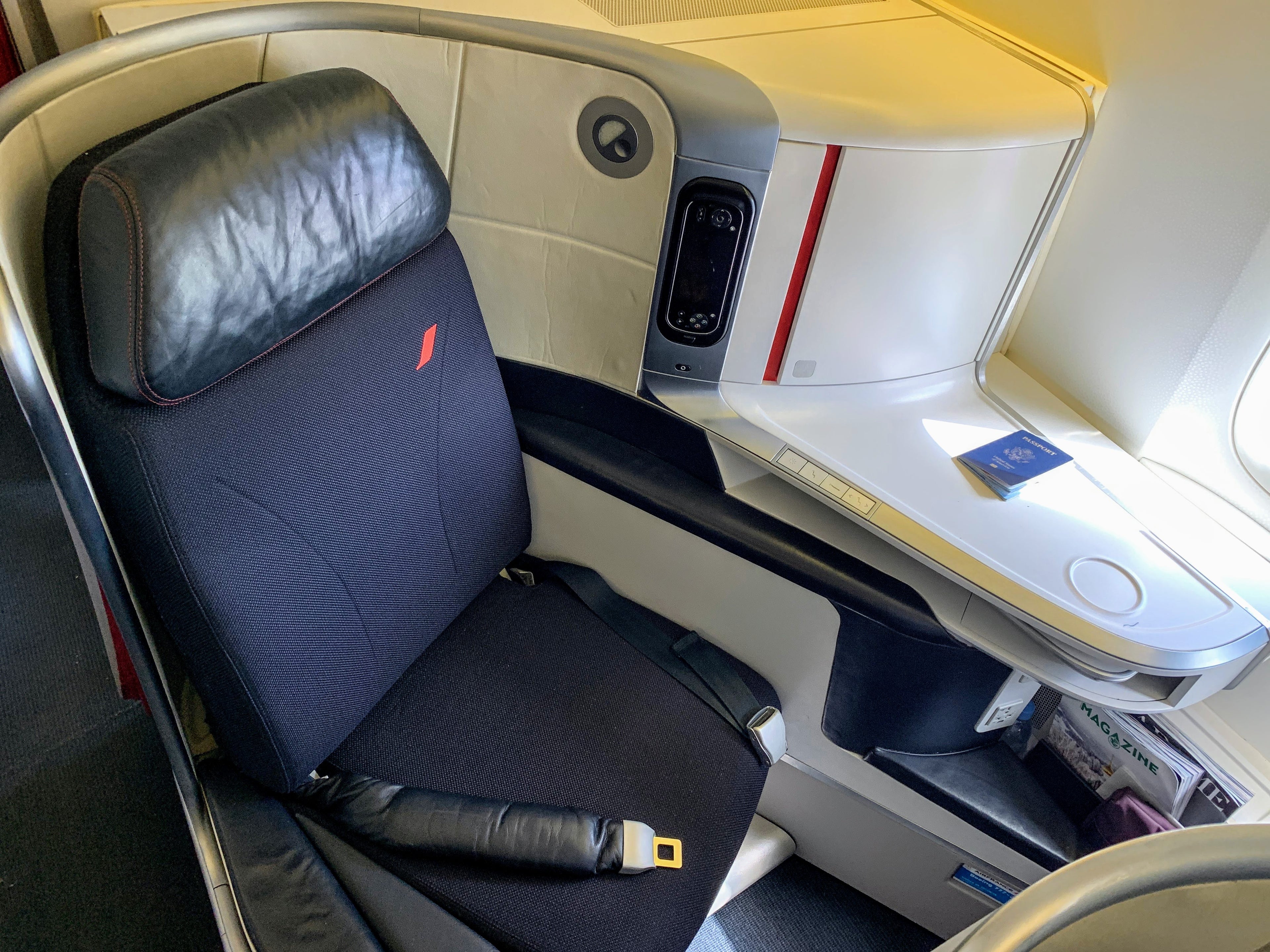 Air France Boeing 777 Business Class Seat 12A