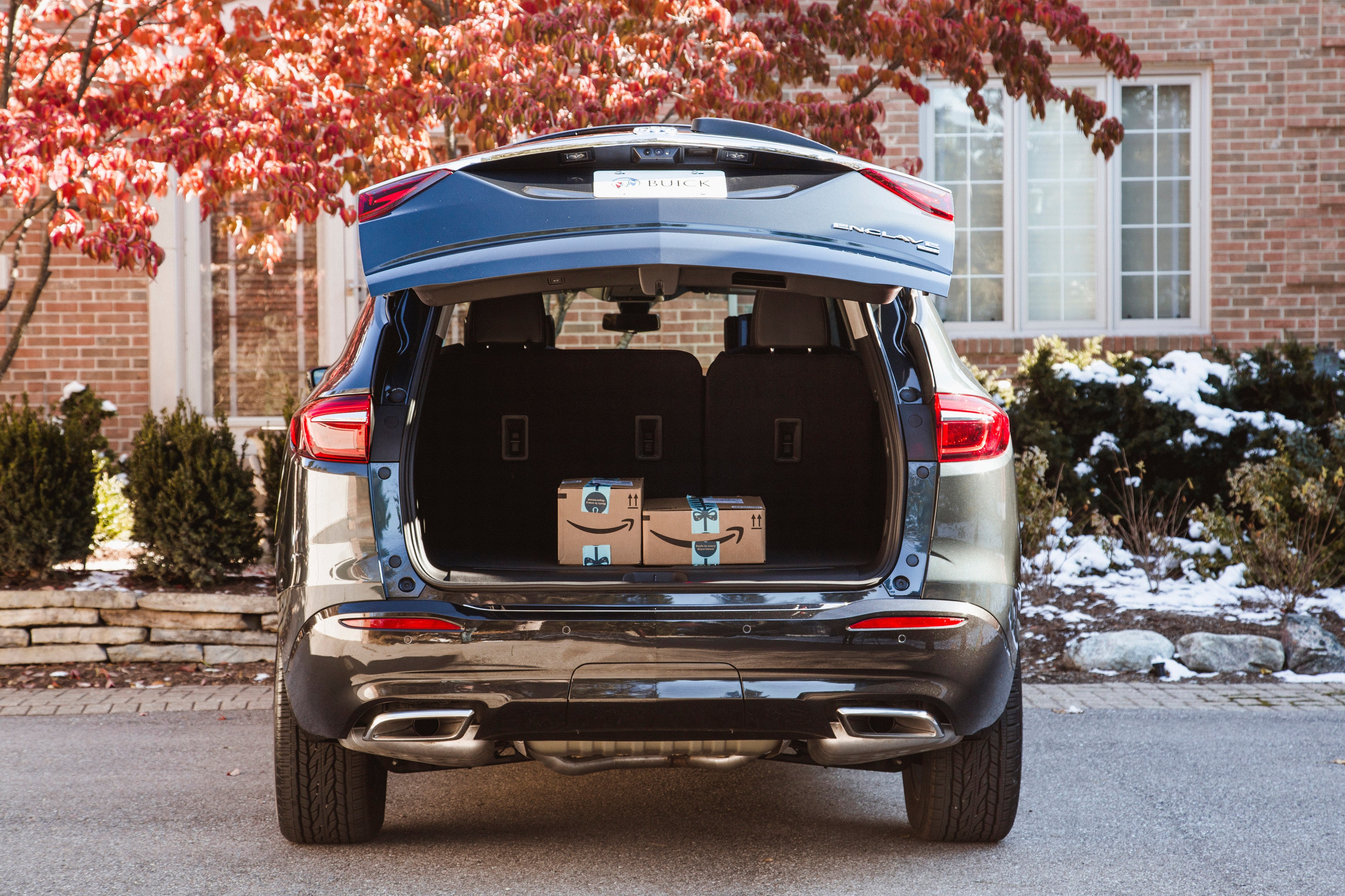 Experience Amazon Key In-Car Delivery with the new Buick Enclave