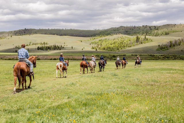 C Lazy U horseback Trail Ride