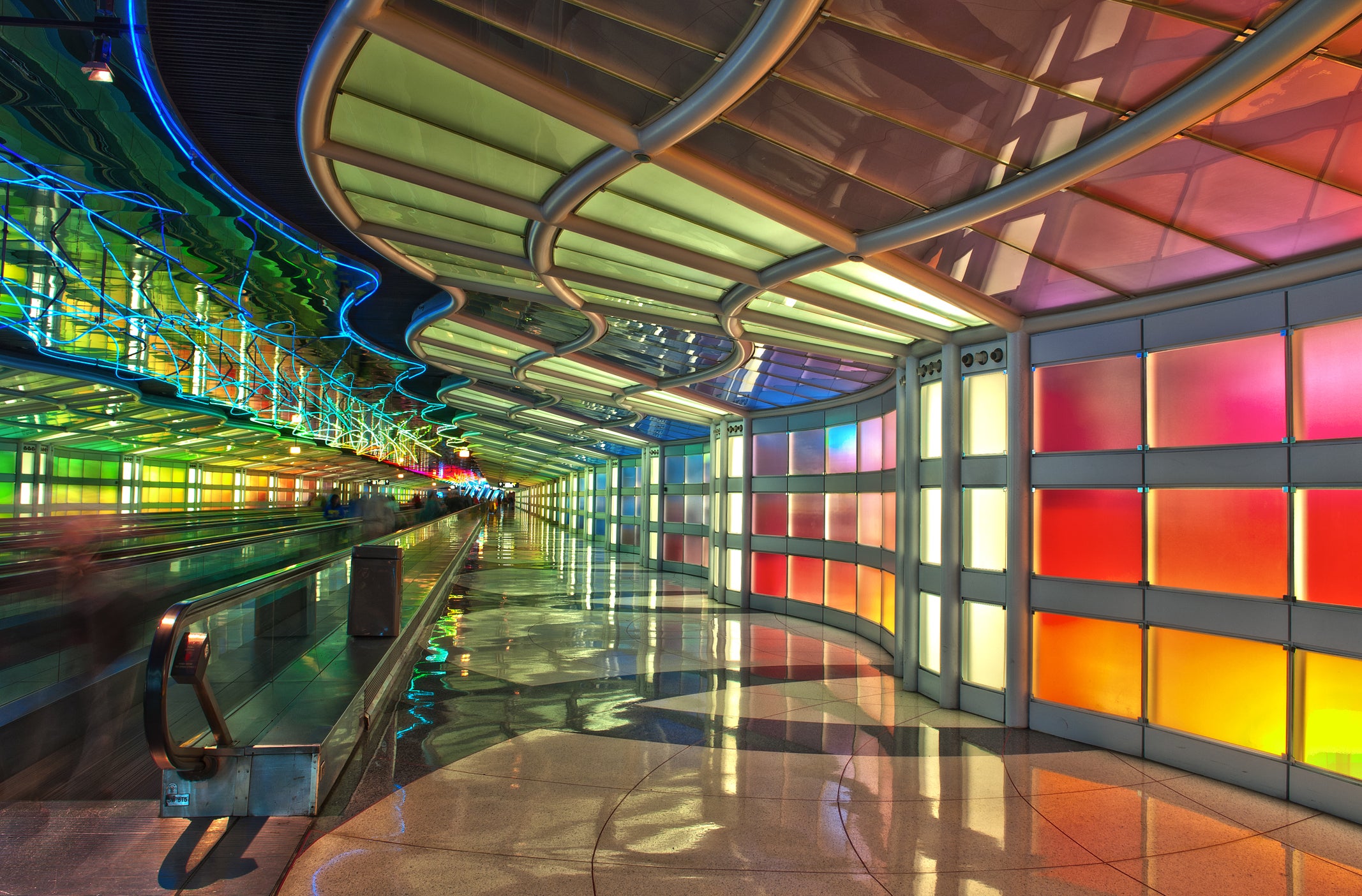 Passenger Tunnel, Chicago O'Hare Airport