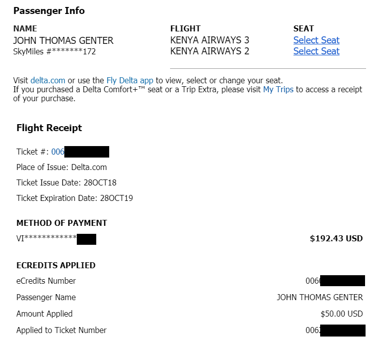 Delta Agent Claims the Kenya Airways Mistake Fare Was 'Illegal' - The ...