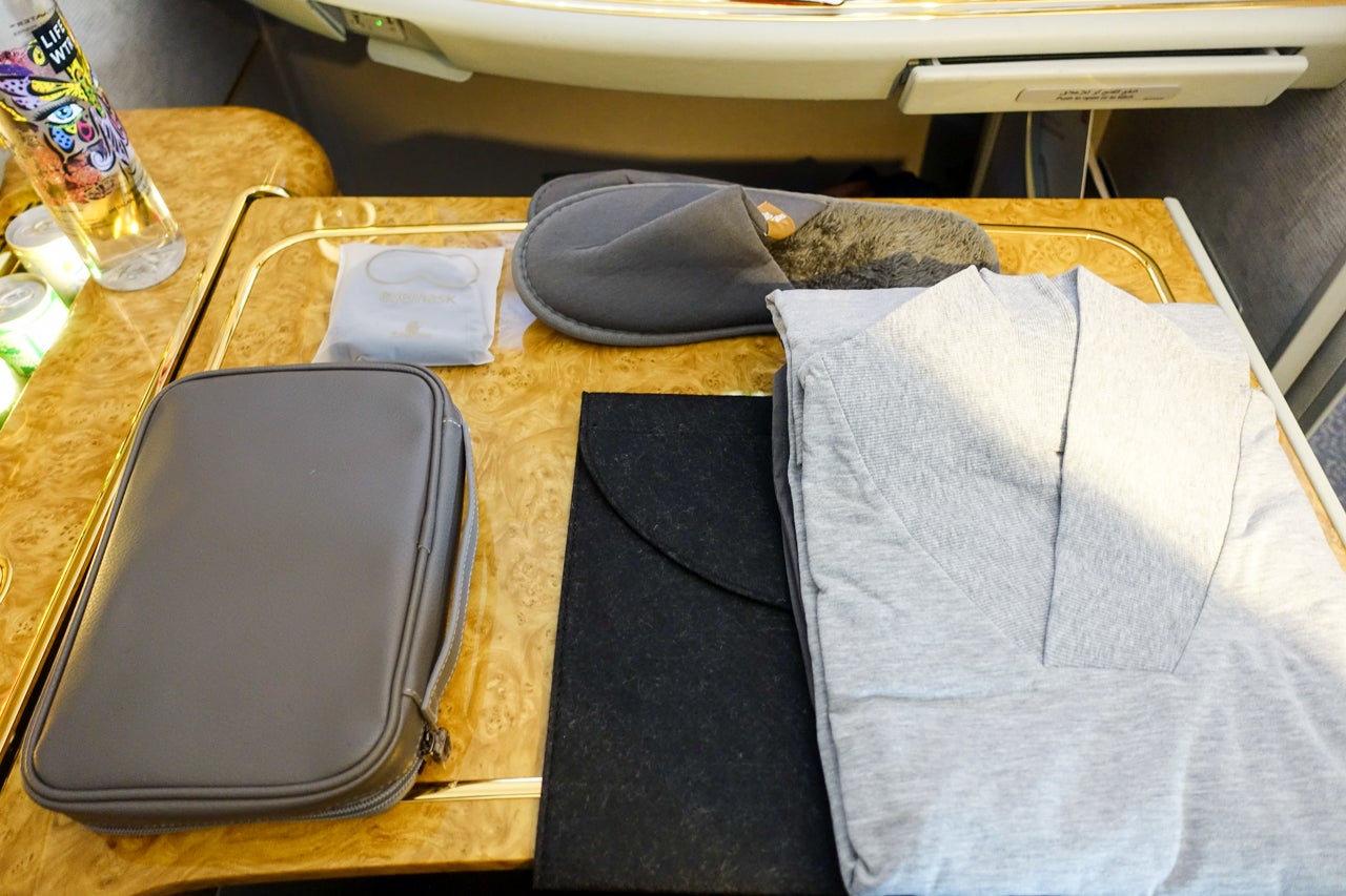 emirates first class travel