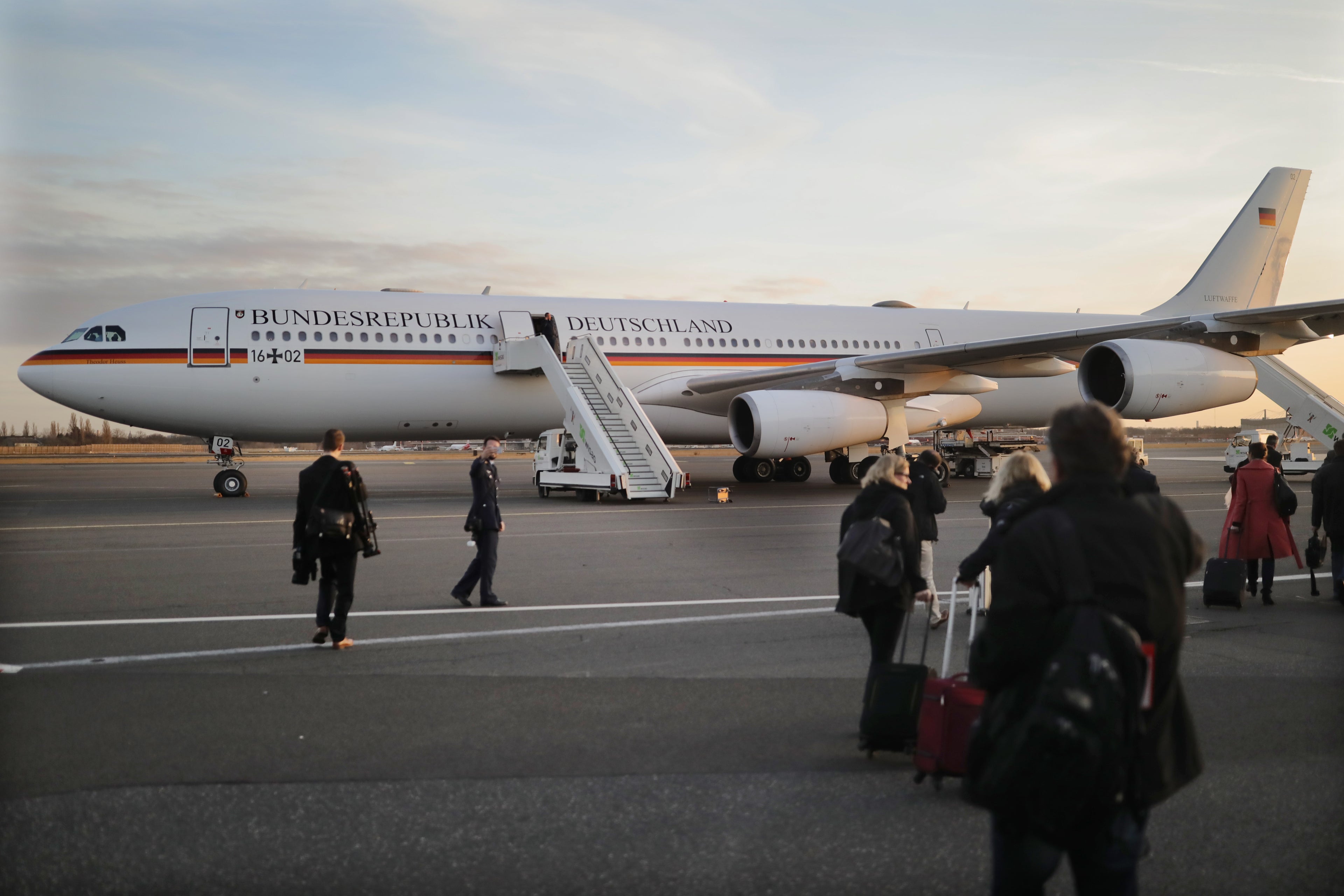 German Air Force airbus A340