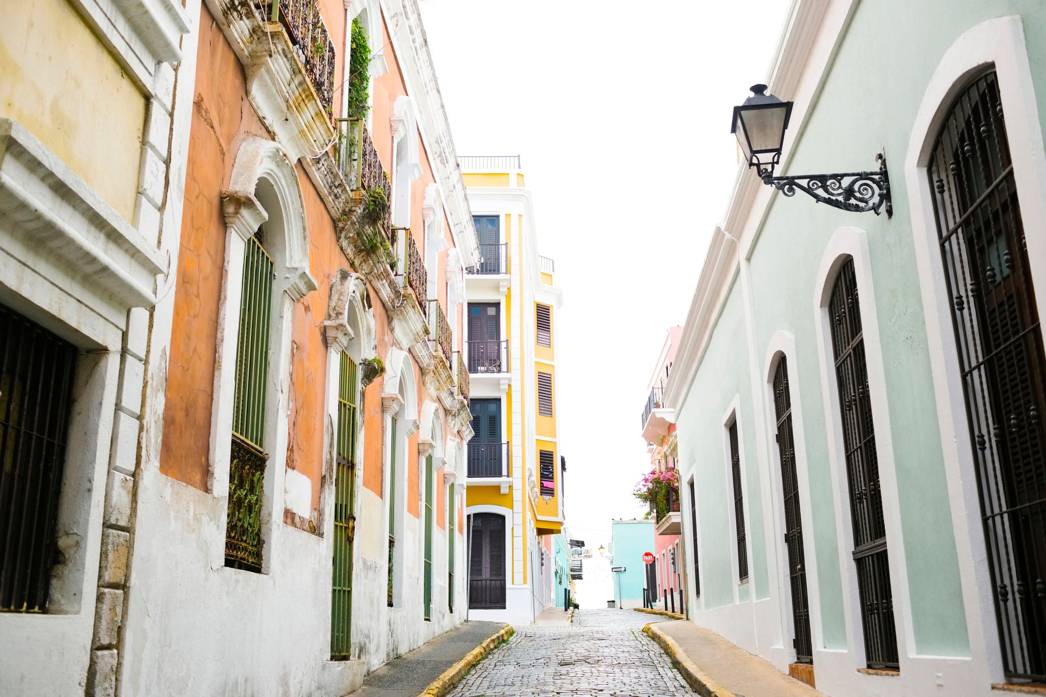 Puerto Rico, San Juan, Narrow streets of old town