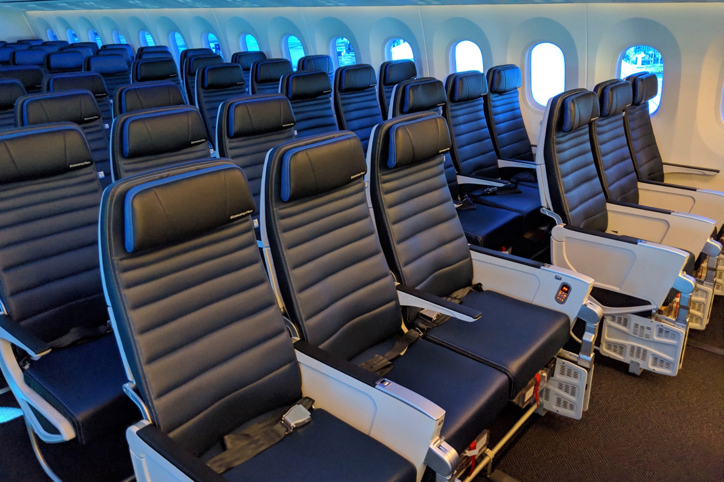 United 787-10 Dreamliner Polaris Premium Plus Tour