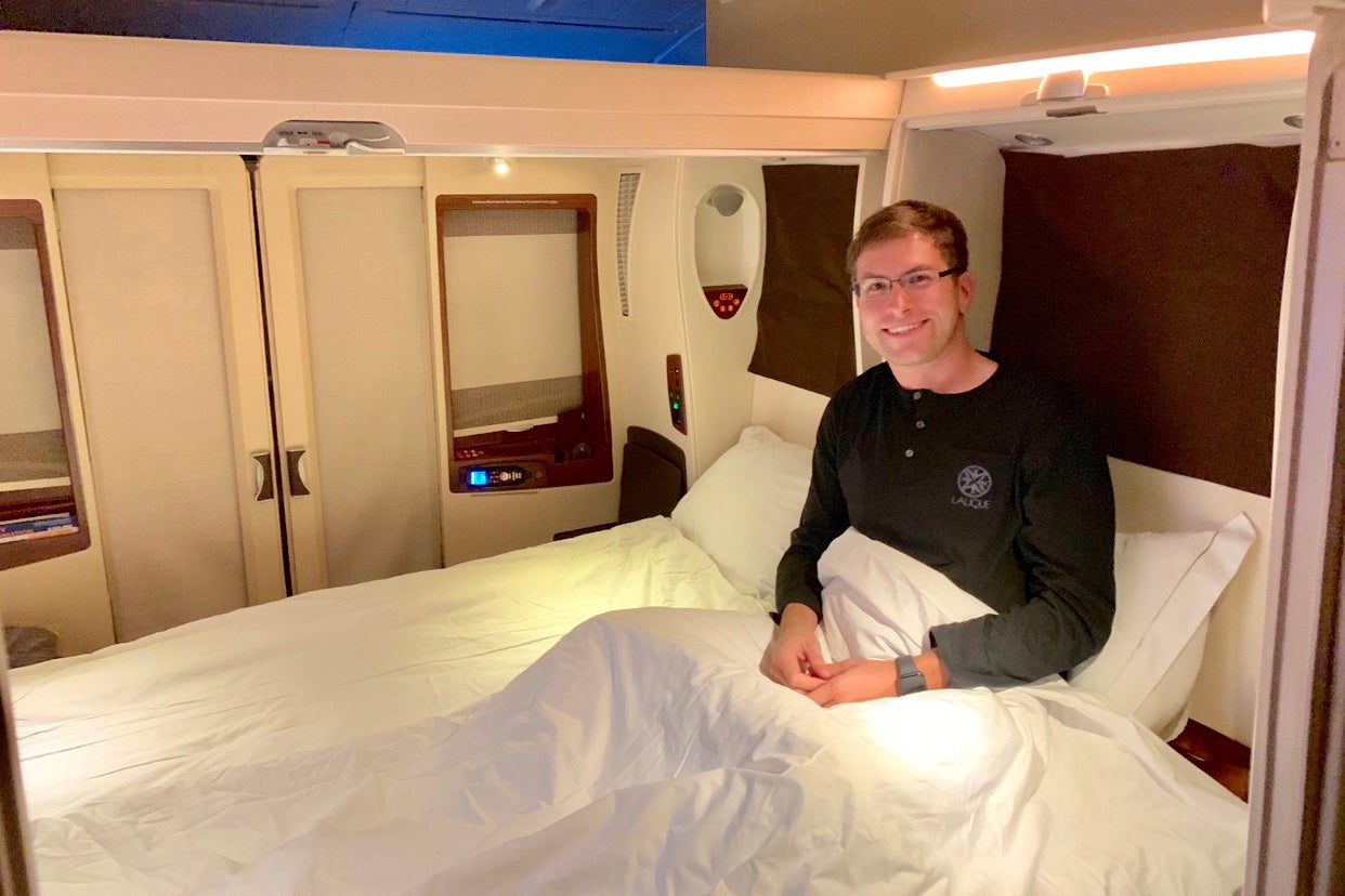 Singapore A380 Old Suites Review JFK-FRA ZH