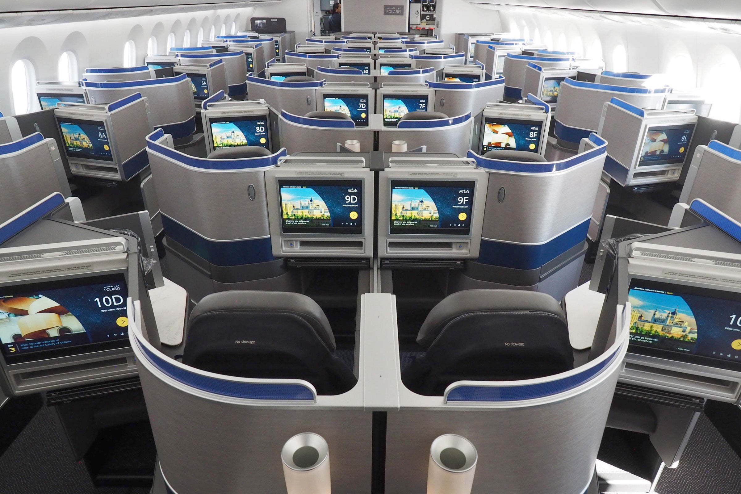 United 787-10 Dreamliner Polaris Premium Plus Tour