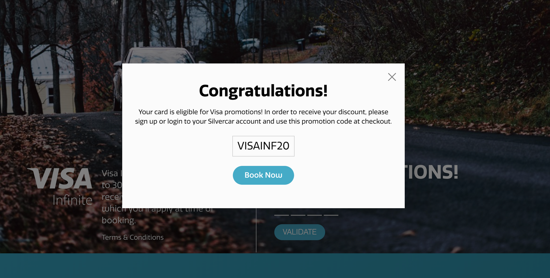 Using the Silvercar Visa Infinite discount code The Points Guy