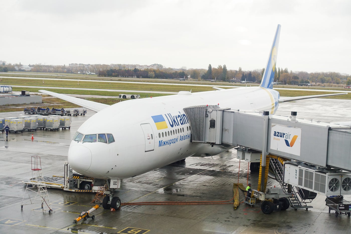Review Ukraine International Airlines 777 200ER In Economy From Kiev 
