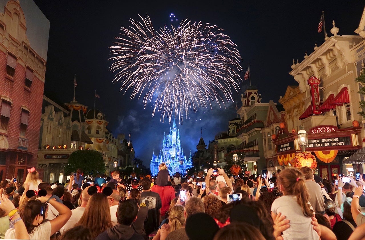 Happily Ever After Fireworks Show at Walt Disney World